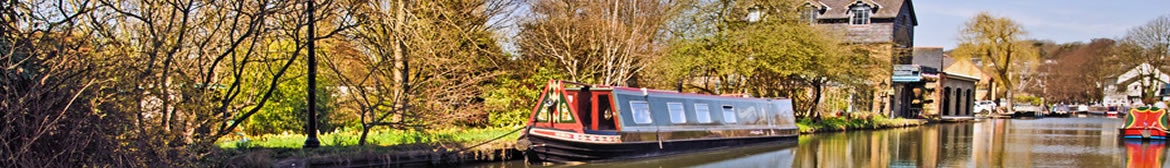 The Grand Union Canal in Hertfordshire