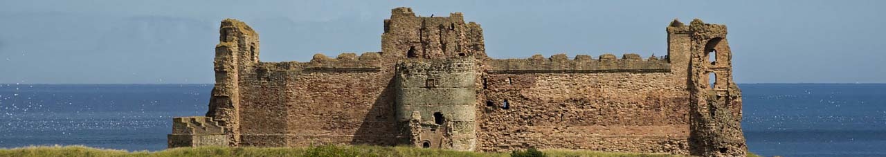 Tantallon castle East Lothian Midlothian Scotland